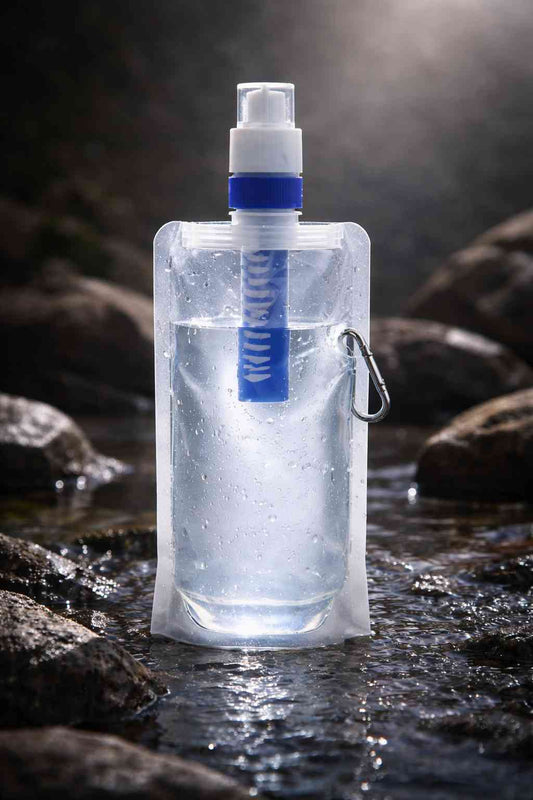 Sac filtrant portable – Eau potable instantanément, partout